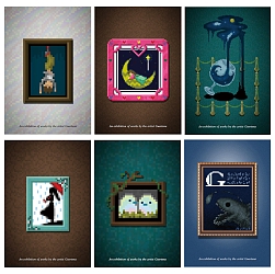 画像ギャラリー No.008のサムネイル画像 / ワイズ・ゲルテナが描く,あやしくも美しい絵画作品を展示。「Ib」の舞台“ゲルテナ展”を再現した展示会を6月3日より静岡PARCOで開催決定