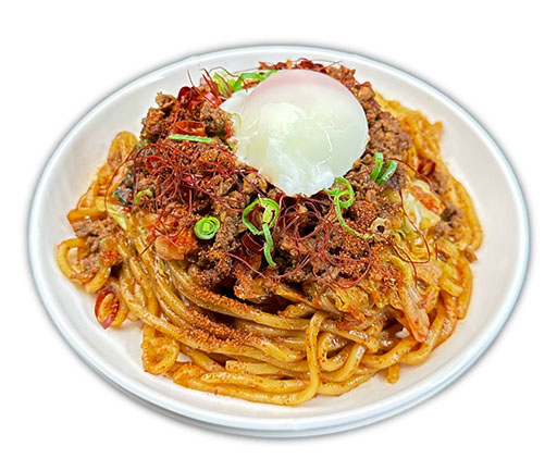 画像ギャラリー No.001のサムネイル画像 / 「龍が如く7外伝」とのコラボメニュー“辛焼そば”をお好み焼ゆかり8店舗で11月1日から販売