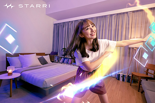 ���������꡼ No.002�Υ���ͥ������ / ���������ڥꥺ�ॲ�����Starri�ס�iOS/Android���ۿ����ϡ�VR��������β��ڥ⡼����󥲡���򤢤���ǥХ����ǳڤ����