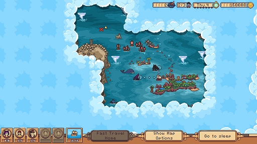 画像ギャラリー No.002のサムネイル画像 / ノルウェー産の海賊タクティカルRPG「Seablip」のプレイアブルデモを公開中。リリースは2024年2月を予定