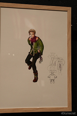 画像ギャラリー No.048のサムネイル画像 / ルカ様の邪悪な圧に,グレミオロスの虚無,ルックの塩対応まで!? 貴重な原画や資料も満載の「幻想水滸伝I&II展 〜幻想博物館〜」レポ