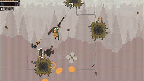 画像集 No.001のサムネイル画像 / グラップリングを駆使するメトロイドヴァニア「Rusted Moss」（ラスティッド モス），本日Steamでリリース。発売を記念したセールを実施中
