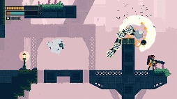 画像ギャラリー No.007のサムネイル画像 / 360度グラップリング2Dアクション「Rusted Moss」,コンシューマ版を6月20日に発売