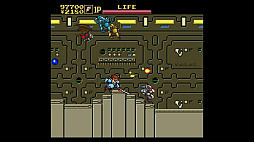 画像ギャラリー No.002のサムネイル画像 / 太助とキャピ子が悪の宇宙帝国に挑む。横スクロールアクション「改造町人シュビビンマン」本日配信