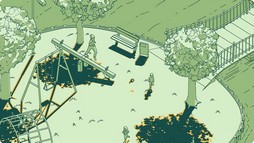 画像ギャラリー No.002のサムネイル画像 / 影から影へ。「SCHiM」は2024年7月18日リリース。あらゐけいいち氏の描き下ろしイラストを使用したパッケージ版の予約受付開始