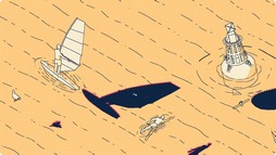 画像ギャラリー No.005のサムネイル画像 / 影から影へ。「SCHiM」は2024年7月18日リリース。あらゐけいいち氏の描き下ろしイラストを使用したパッケージ版の予約受付開始