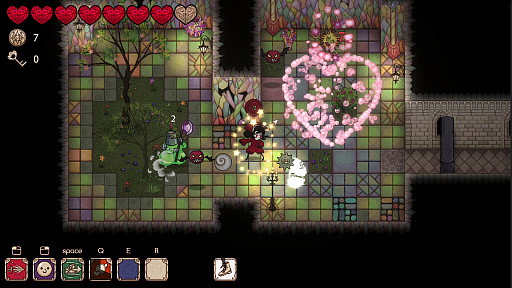 画像ギャラリー No.004のサムネイル画像 / 「Litha and the Sunhouse」のSteamストアページが公開に。手書き風アートワークが特徴のローグライクなダンジョンクローラー