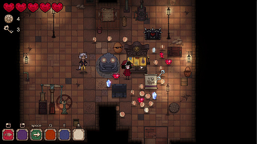 画像ギャラリー No.006のサムネイル画像 / 「Litha and the Sunhouse」のSteamストアページが公開に。手書き風アートワークが特徴のローグライクなダンジョンクローラー