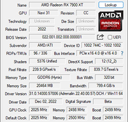 Υӥ塼AMDοGPURadeon RX 7900 XTXXTפȥѥեޥ󥹤GeForce RTX 4090/4080򤷤Τ