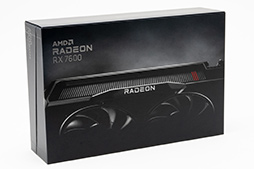 画像集 No.003のサムネイル画像 / RDNA 3世代のミドルクラスGPU「Radeon RX 7600」性能速報。FHDでは競合のミドルクラスと戦えるがネックは価格か