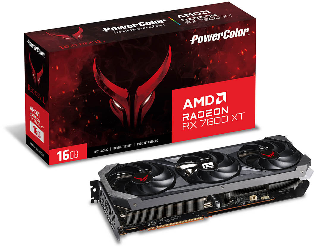 画像集 No.010 / ASRockとGIGABYTE,PowerColor,玄人志向製RX 7800 XT