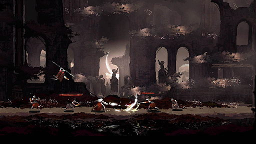 画像ギャラリー No.003のサムネイル画像 / 「Moonscars」,本日リリース。ダークな世界観を背景にした2Dの高難度アクションゲーム