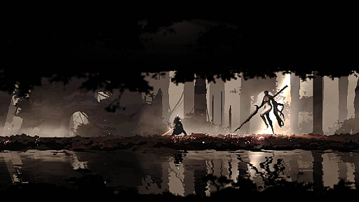 画像ギャラリー No.004のサムネイル画像 / 「Moonscars」,本日リリース。ダークな世界観を背景にした2Dの高難度アクションゲーム