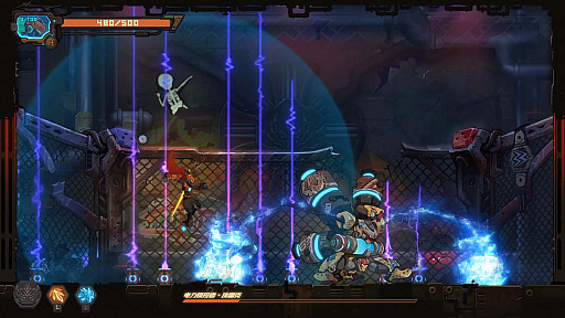 画像ギャラリー No.002のサムネイル画像 / ハイペースな2D横スクロールアクション「湮滅ライン」,プレイの様子を紹介する最新トレイラー公開