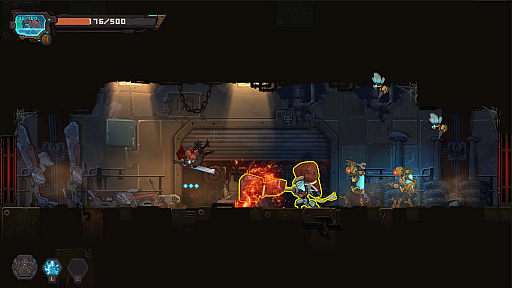 画像ギャラリー No.004のサムネイル画像 / ハイペースな2D横スクロールアクション「湮滅ライン」,プレイの様子を紹介する最新トレイラー公開