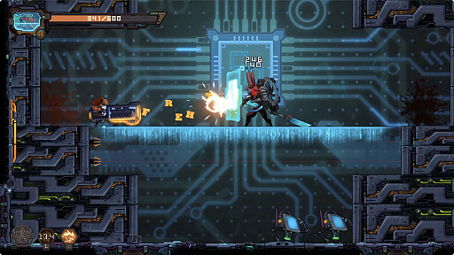 画像ギャラリー No.006のサムネイル画像 / ハイペースな2D横スクロールアクション「湮滅ライン」,プレイの様子を紹介する最新トレイラー公開