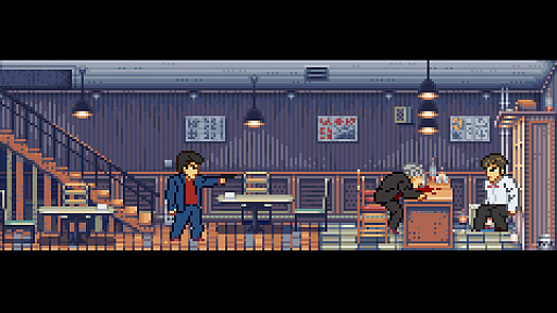 画像ギャラリー No.005のサムネイル画像 / 「Fading Afternoon」の最新トレイラー公開。ロシアのデベロッパが描く日本を舞台にした横スクロールアクション