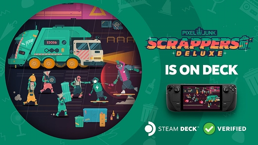꡼ No.001 | Steam Deck˺Ŭ줿PixelJunk Scrappers DeluxeפΥǥǤˡ4ͤǶϤƥߤǤդ줿ݽ褦