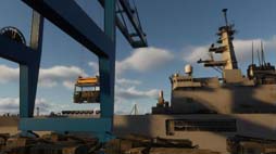 画像ギャラリー No.006のサムネイル画像 / シミュレーションゲーム「Port Cranes : Container Age 」10月21日にリリース