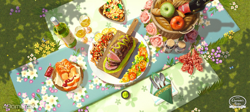 ���������꡼ No.016�Υ���ͥ������ / �֥��㡼���åȤΥơ��֥�פ��ӥƥ����դʥޥå�3�ѥ��롣��ԥץ쥤��ݡ��Ȥȥ᡼�륤�󥿥ӥ塼���Ϥ�