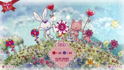 画像ギャラリー No.003のサムネイル画像 / 「ルクちゃんのハートバルーン」が配信開始。絵本のような水彩調パズルゲーム