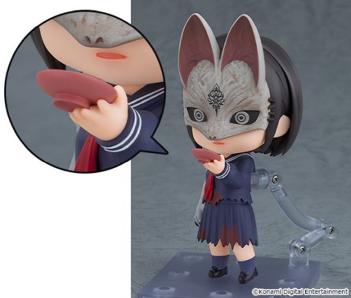 画像ギャラリー No.006のサムネイル画像 / 「SILENT HILL f」のフィギュア「ねんどろいど 狐の雛子」が2027年4月に発売。オプションパーツとして「ブローチ」などが付属