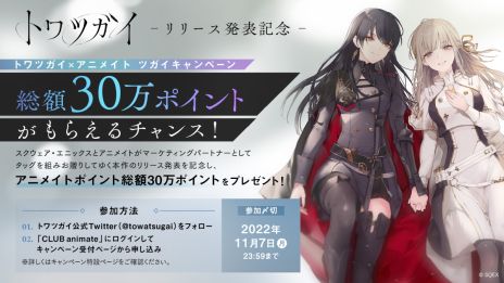 画像ギャラリー No.006のサムネイル画像 / スクウェア・エニックスとアニメイトによるツガイ育成バトルファンタジーRPG「トワツガイ」が2023年に配信決定。ティザーサイトとPVも公開