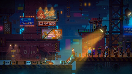 画像ギャラリー No.002のサムネイル画像 / サイバーパンク謎解きADV「ミスト探偵」,本日発売。相棒の黒猫とともに,未来都市に隠された事件の真相を追う