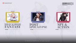 ���������꡼ No.002�Υ���ͥ������ / �֥֥饦�������2�פϡȥ����åȡɤǰۤʤ������Ѥ�ɽ����3�Ĥ�����˥ե����������������ʥȥ쥤�顼��������