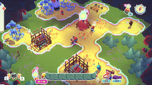 画像ギャラリー No.003のサムネイル画像 / ランタンを装備した光の運び手となり,迷子の住人たちを救い出す「Into the Emberlands」,Steamで早期アクセスを開始