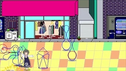 画像ギャラリー No.001のサムネイル画像 / ベルトスクロール“ダンス”バトル「亜電」,Steamストアページを公開。デジゲー博2022では体験版が頒布予定