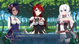 画像ギャラリー No.005のサムネイル画像 / 百合系ADV「サクラ・MMO 3 〜生と死の女神〜」PS5/PS4/Switch向けに11月10日リリース。ハーレムを目指すヴィオラが女神イオナと対決