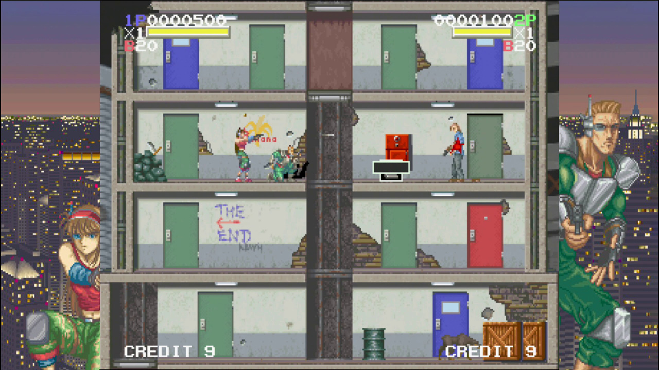 エレベーターアクション リターンズ Sトリビュート」がPC(Steam)と