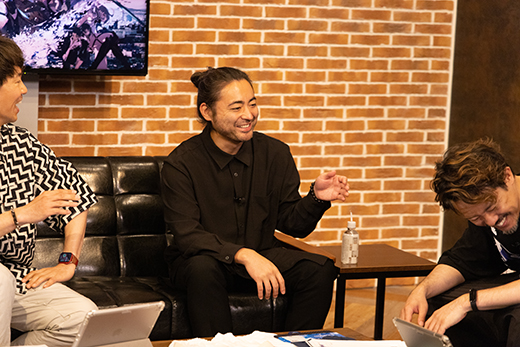 画像ギャラリー No.007のサムネイル画像 / 「アスタータタリクス」生放送終了後に山田孝之さんが開発陣と特別対談を実施。ビアンカ派かフローラ派かといった話題も