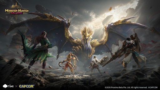 画像ギャラリー No.001のサムネイル画像 / 「モンスターハンターアウトランダーズ」の新モンスター“ルガ・エアルダ”に挑む。スマホで広がる“冒険者”による新たな狩猟体験