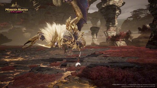画像ギャラリー No.007のサムネイル画像 / 「モンスターハンターアウトランダーズ」の新モンスター“ルガ・エアルダ”に挑む。スマホで広がる“冒険者”による新たな狩猟体験