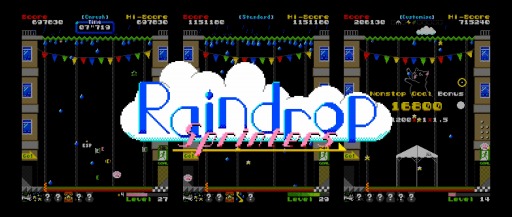 画像ギャラリー No.001のサムネイル画像 / Switch向けアクション「Raindrop Sprinters」2023年初頭に発売。フリーゲーム「Raindrop」のアッパーバージョンが登場
