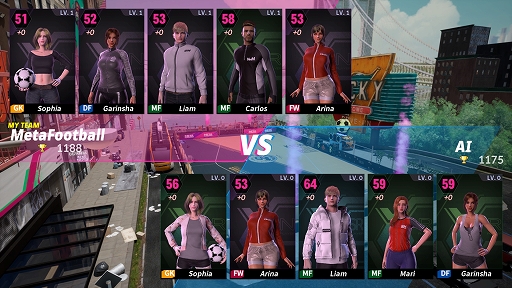 ���������꡼ No.003�Υ���ͥ������ / 5��5�Υꥢ�륿���ॵ�å�����ڤ�����META FOOTBALL�פ�PC/iOS/Android�����˥����ӥ�����