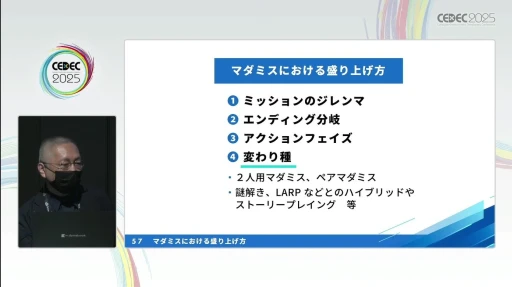 ���������꡼ No.017�Υ���ͥ������ / �ץ��������֥ޡ������ߥ��ƥ꡼�פκ�������ǥ����륲����θ����ꥨ�������������ι�¤�����򤵤䥲����ǥ�����Υ��Ĥ����CEDEC 2025��