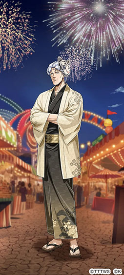 画像ギャラリー No.002のサムネイル画像 / 「銀英伝 戦いの輪舞曲」,夏祭りイベントを開催。浴衣姿のキャゼルヌらが登場