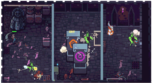 画像ギャラリー No.002のサムネイル画像 / スロベニア発のローグライクACT「NecroBouncer」が12月8日リリース