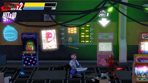 画像ギャラリー No.005のサムネイル画像 / クラシックなアーケード風ベルトスクロールACT「いただきスマッシュ」がニンテンドーeショップで予約開始