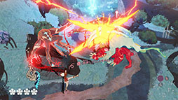 画像ギャラリー No.003のサムネイル画像 / 「ベヨネッタ オリジンズ: セレッサと迷子の悪魔」,追加シナリオ“ジャンヌ外伝”や高難度モードなど,本編クリア後に開放される要素が公開に