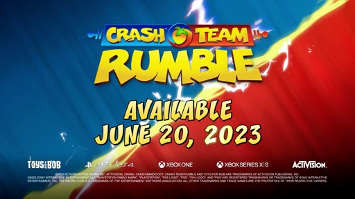 画像ギャラリー No.001のサムネイル画像 / クラッシュ・バンディクー達が戦うマルチプレイゲーム「Crash Team Rumble」は,6月20日に発売