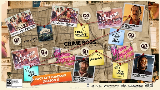 画像集 No.003のサムネイル画像 / 90年代のフロリダでギャングスターを目指す。クライムアクションFPS「Crime Boss: Rockay City」，PS5/Xbox Series X|Sで6月16日配信