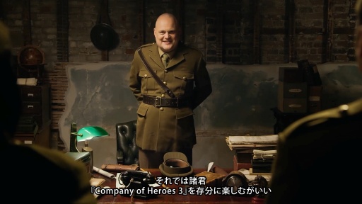 画像集 No.002のサムネイル画像 / 第二次世界大戦を舞台にしたRTS「Company of Heroes 3」のPS5版発売記念トレイラーが公開に。プレイに役立つ情報を上官が部下にレクチャー