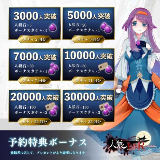 画像ギャラリー No.001のサムネイル画像 / 「人狼LIAR」の事前登録を予約トップ10で開始。予告編動画第2弾も公開