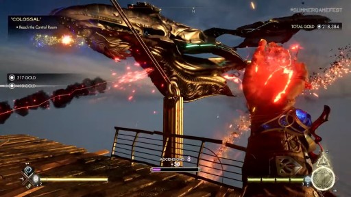 画像ギャラリー No.005のサムネイル画像 / EA新作「アヴェウムの騎士団」の最新トレイラー公開。巨大オートマトン上で繰り広げられる魔法バトルに注目