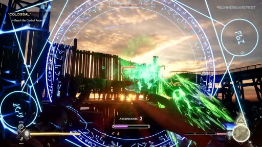 画像ギャラリー No.010のサムネイル画像 / EA新作「アヴェウムの騎士団」の最新トレイラー公開。巨大オートマトン上で繰り広げられる魔法バトルに注目