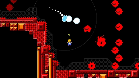 画像ギャラリー No.011のサムネイル画像 / Switch版「スマイルモ(Smilemo)」本日リリース。“無限バウンド”ウイルスを避けてワクチンを集める横スクロールACT